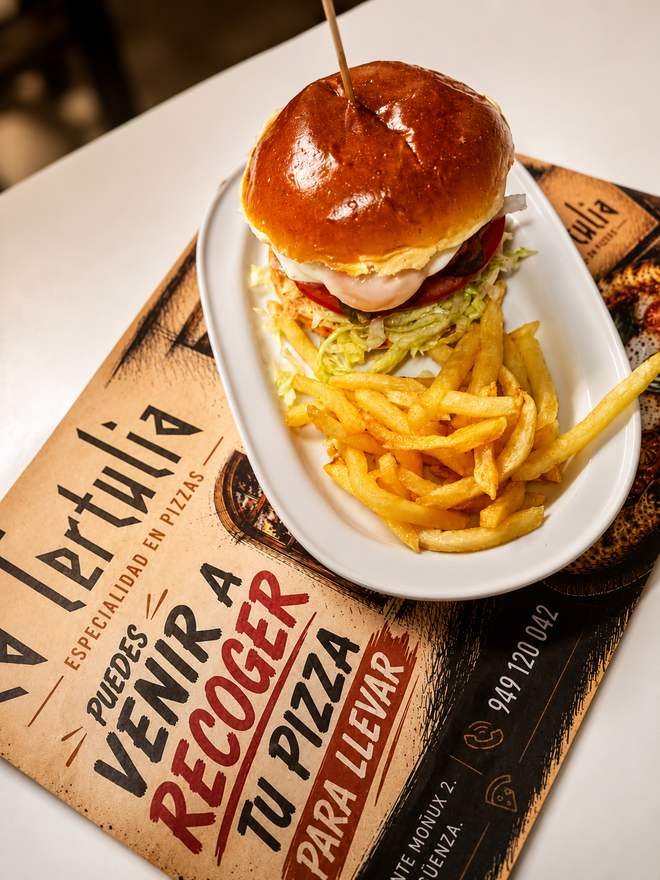 Hamburguesa de La Tertulia